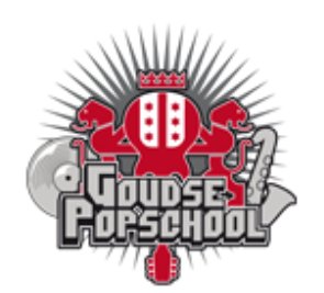 Logo Goudse Popschool